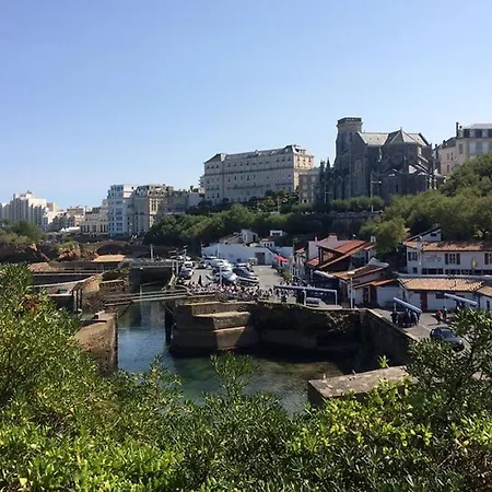 Biarritz-face Mer-appt T3-plages-piscine-tennis * 比亚里茨
