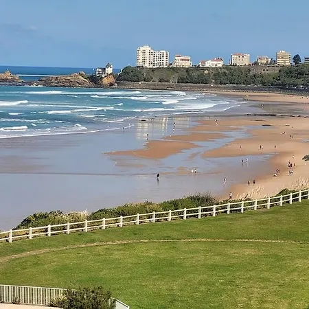 Biarritz-face Mer-appt T3-plages-piscine-tennis