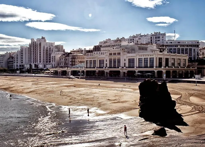 公寓 Biarritz-face Mer-appt T3-plages-piscine-tennis *