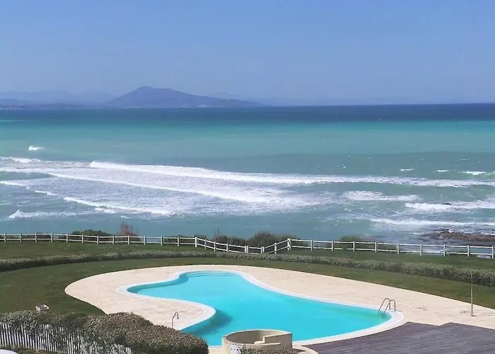 Biarritz-face Mer-appt T3-plages-piscine-tennis 公寓