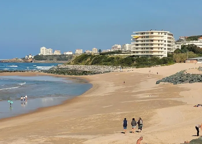 Lejlighed Biarritz-face Mer-appt T3-plages-piscine-tennis Biarritz